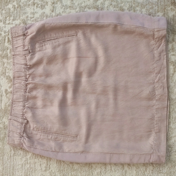 Banana Republic Linen Blend Skirt 0 Dusty Rose - Picture 4 of 14